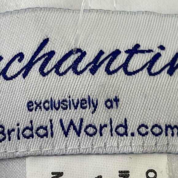 NWT White lace illusion wedding dress - Picture 6 of 7